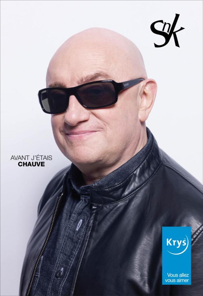 Campagne Krys - Avant j'étais chauve - Michel Blanc
