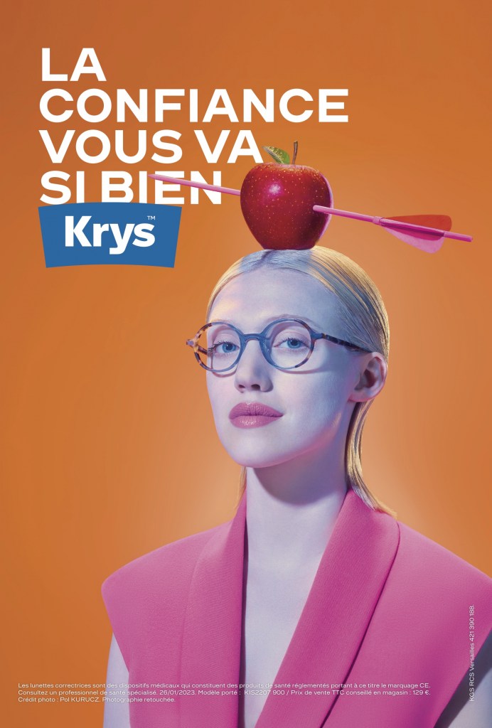 Campagne Krys - La confiance vous va si bien - Flèche Pomme