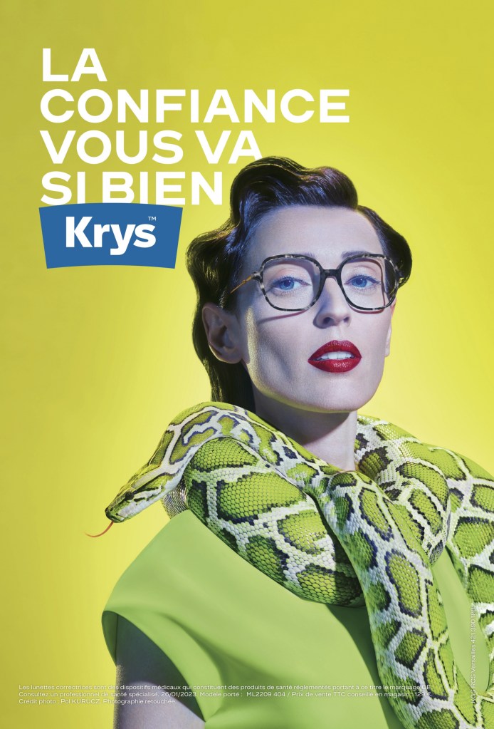Campagne Krys - La confiance vous va si bien - Serpent