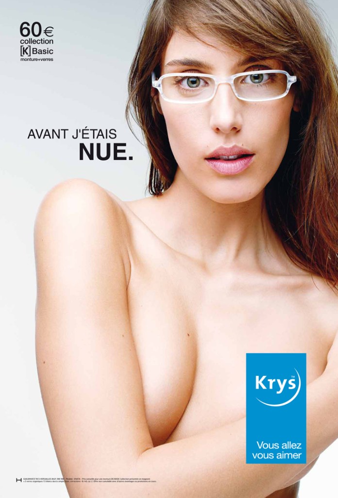 Campagne Krys - Avant j'étais nue