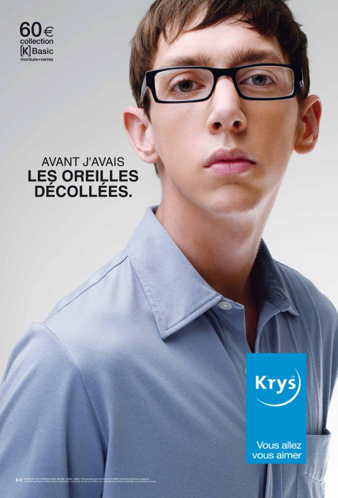 Campagne Krys - Avant j'avais les oreilles décollées