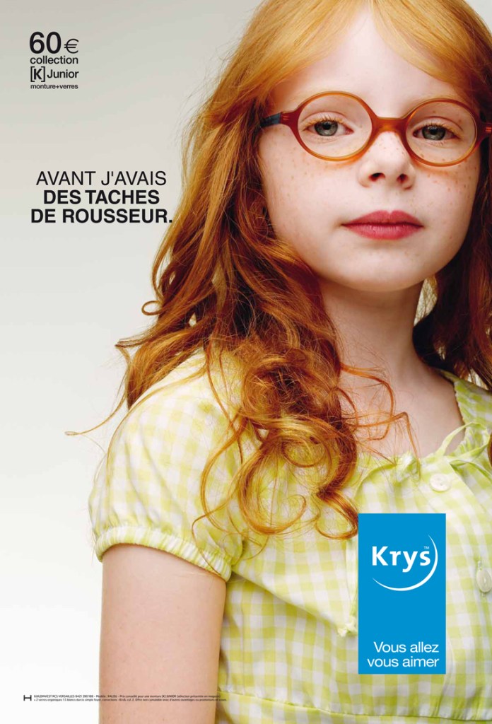 Campagne Krys - Avant j'avais des taches de rousseur
