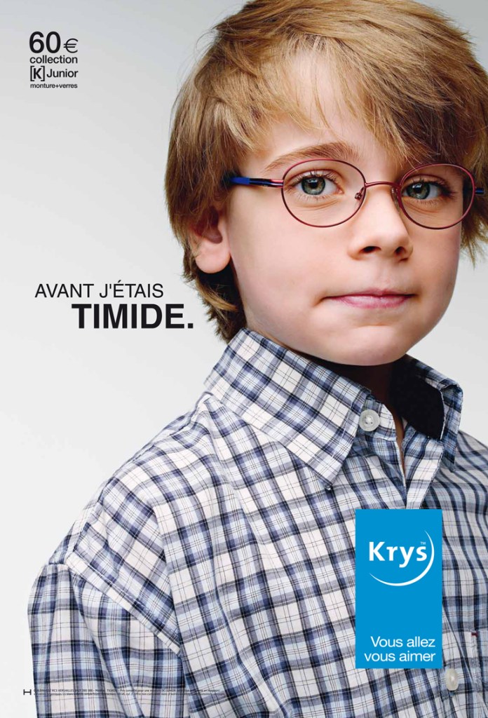 Campagne Krys - Avant j'étais timide