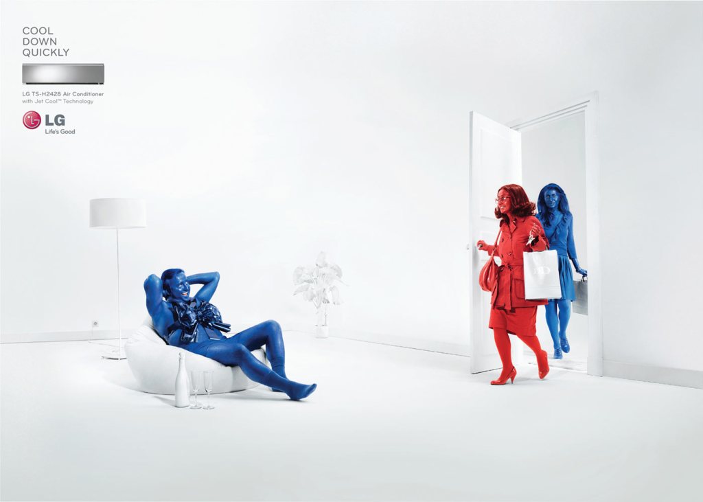 Campagne LG - Cool down Quickly - Surprise
