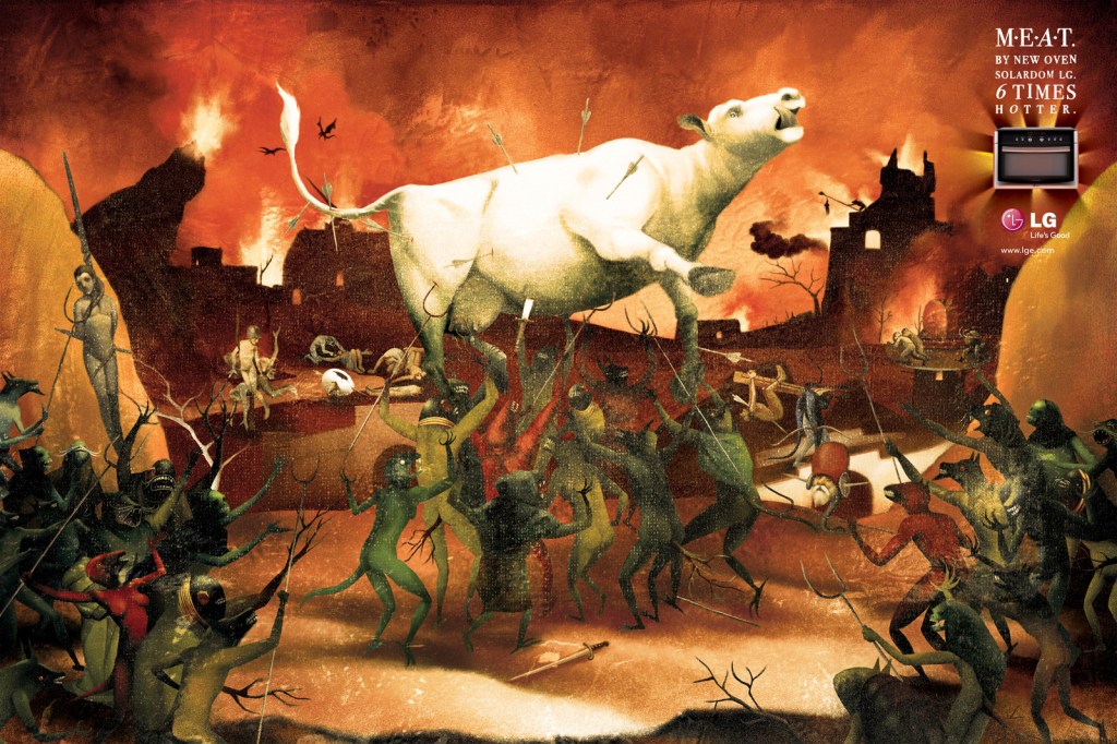 Campagne LG - Solardom - Vache