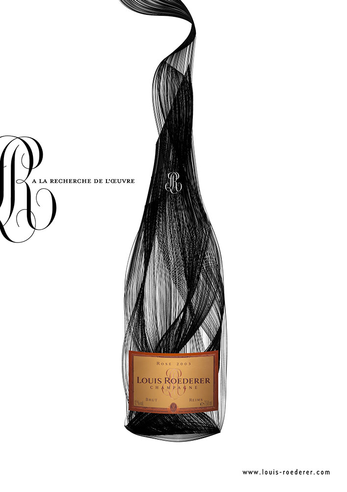 Campagne Roederer - A la recherche de l'oeuvre - 2012 - Rosé 2003