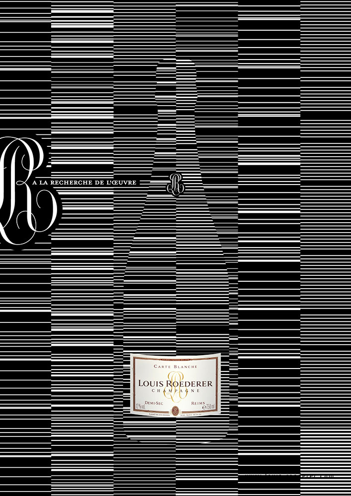 Campagne Roederer - A la recherche de l'oeuvre - 2012 - Carte blanche