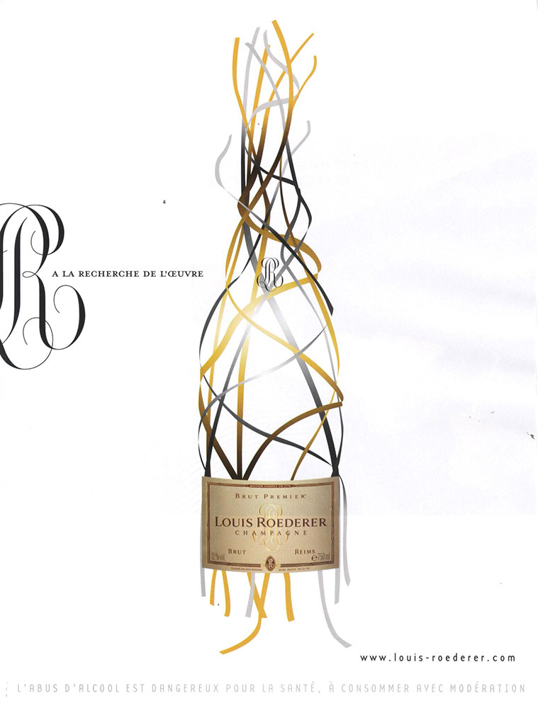 Campagne Roederer - A la recherche de l'oeuvre - 2012 - Brut Premier