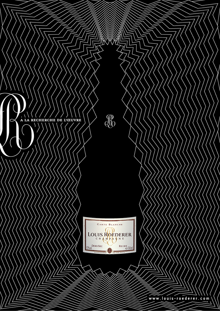 Campagne Roederer - A la recherche de l'oeuvre - 2013 - Carte blanche