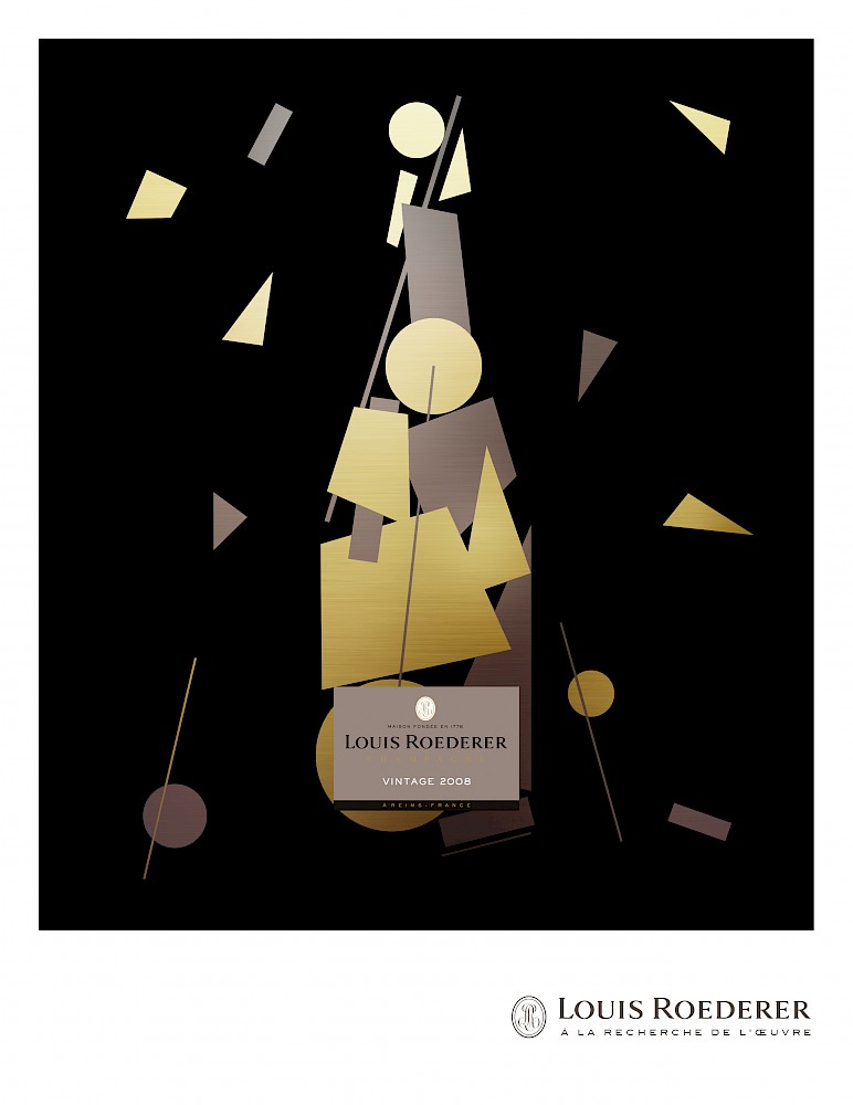 Campagne Roederer - A la recherche de l'oeuvre - 2014 - Vintage 2008