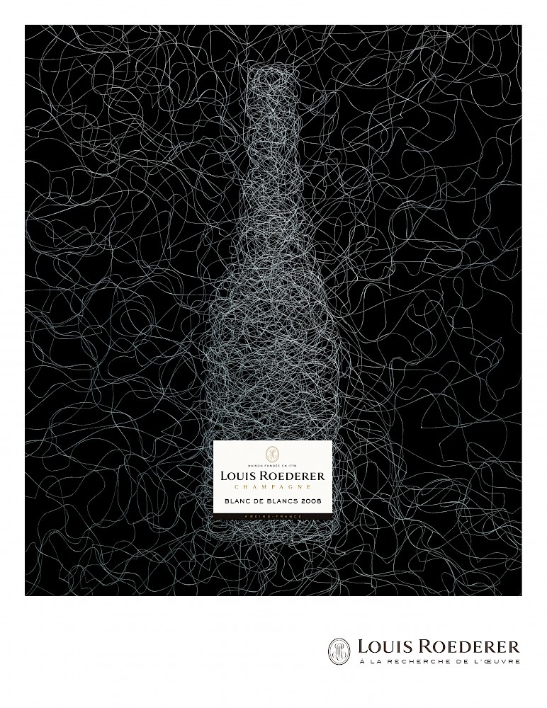 Campagne Roederer - A la recherche de l'oeuvre - 2014 - Blanc de blanc 2008