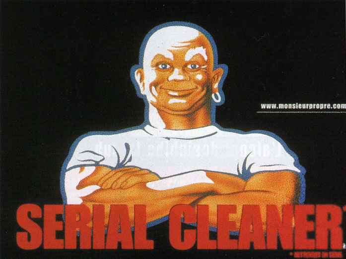 Affiche Mr Propre - années 90 - Sérial cleaner