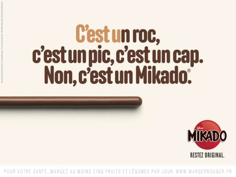 Campagne Mikado - Restez original - Cyrano de Bergerac