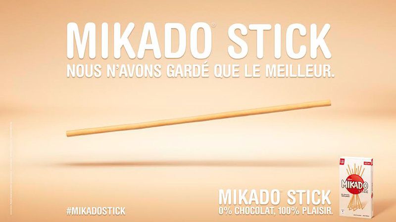 Campagne Mikado Stick - Nous n'avons gardé que le meilleur