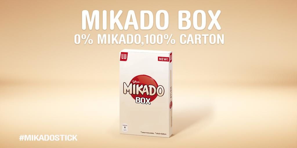 Campagne Mikado Stick - Mikado box - 0% Mikado 100% carton