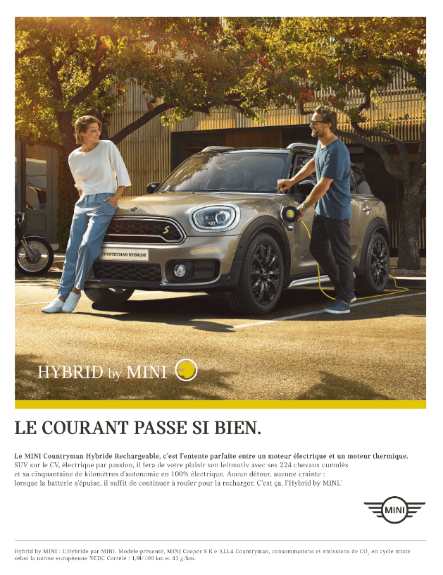 Publicité Mini - Mini Hybrid
