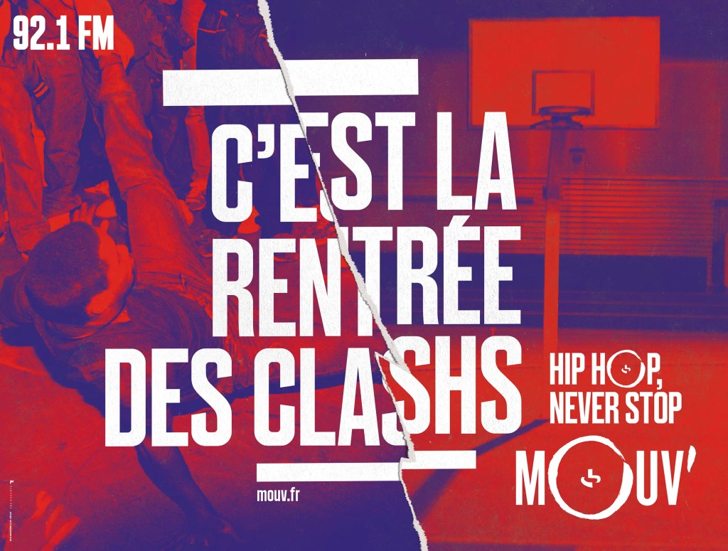 Publicité Mouv' - Hip Hop Never Stop - 2015 - C'est la rentrée des Clashs
