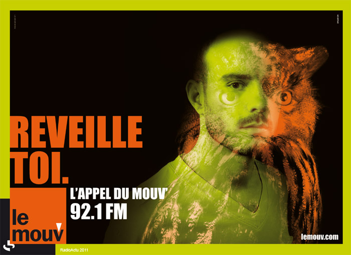 Publicité Mouv' - L'appel du Mouv' - 2011 - Réveille toi - Hibou