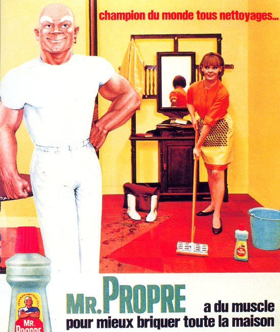 Publicité Mr Propre - Champion du monde tous nettoyage - Années 60