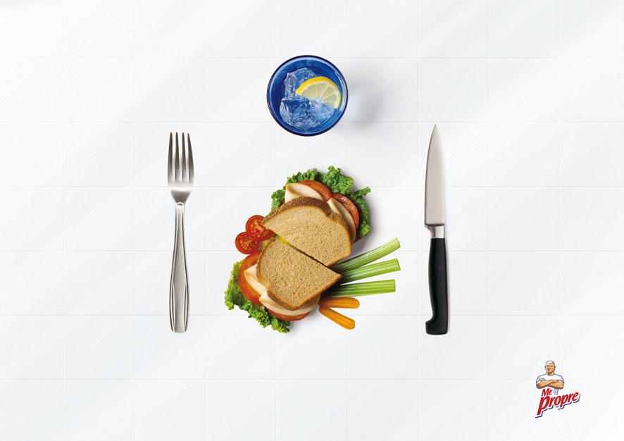 Annonce Mr Propre - Sans assiette - 2