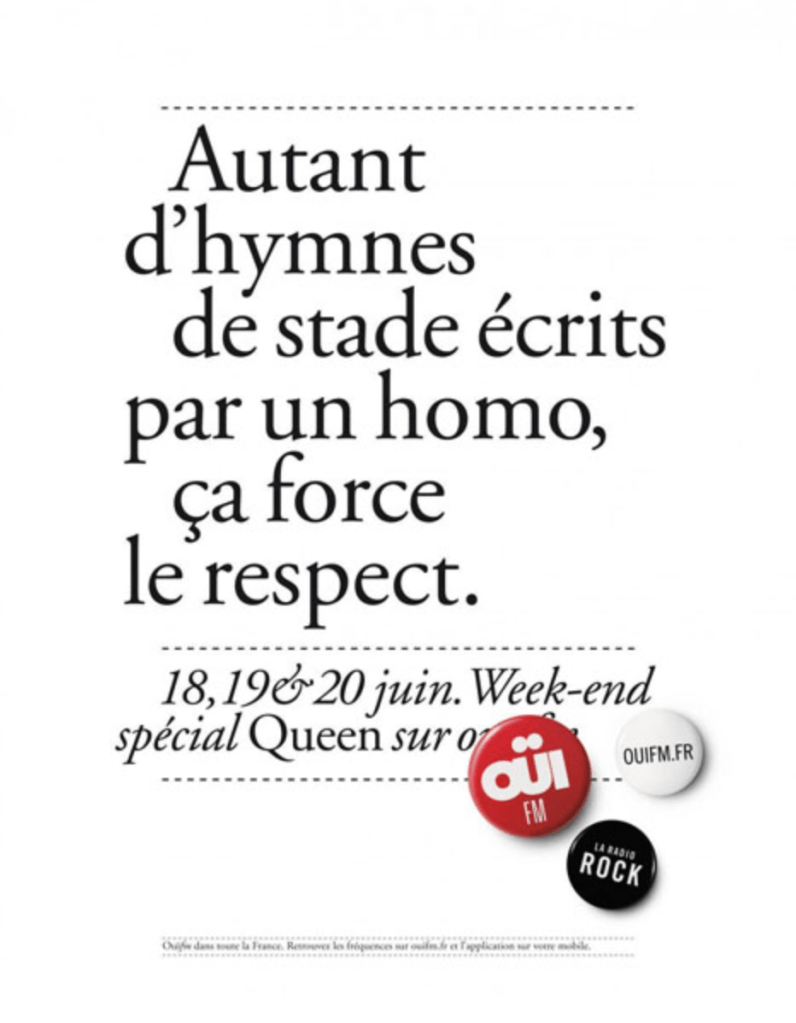 Campagne OuïFM - Week-end Spécial - Queen