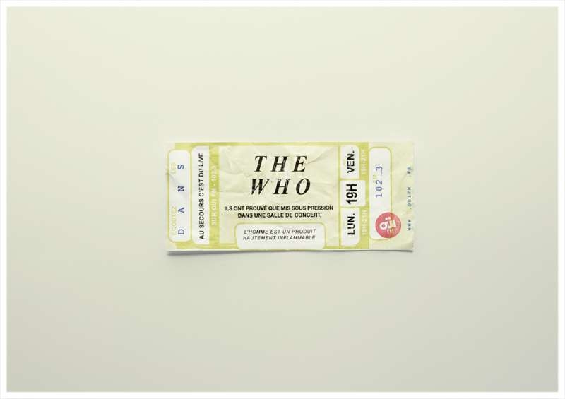 Publicité Ouï FM - Lancement Emission C'est du live - Ticket Concert - The Who