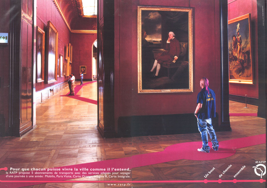 Affiches RATP - Les lignes de vie - Musée