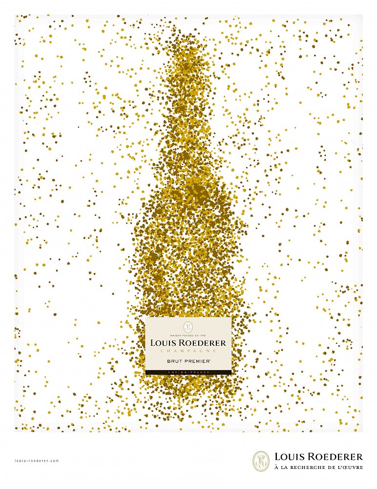 Campagne Roederer - A la recherche de l'oeuvre - 2014 - Brut premier