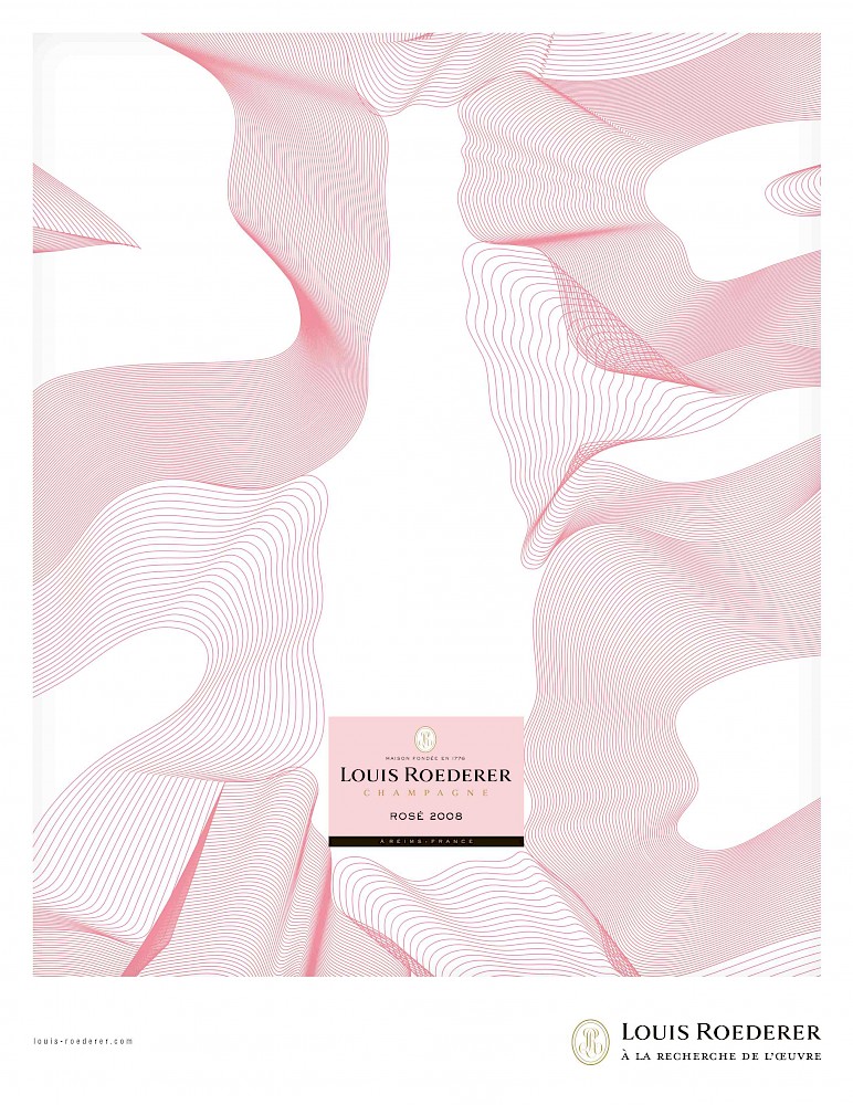 Campagne Roederer - A la recherche de l'oeuvre - 2014 - Rosé 2008