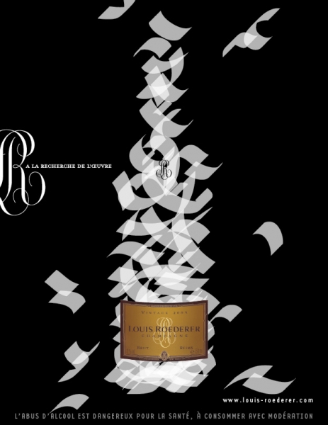 Annonce Roederer - A la recherche de l'oeuvre - Vintage