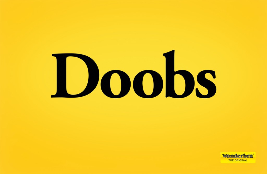 Publicité Wonderbra - Textuel - Doobs