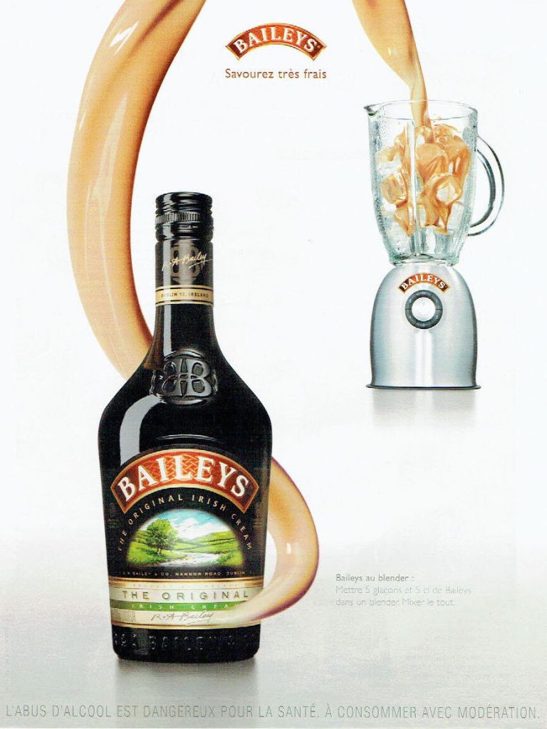 Publicité Baileys - Savourez très frais - 2009 - Blender