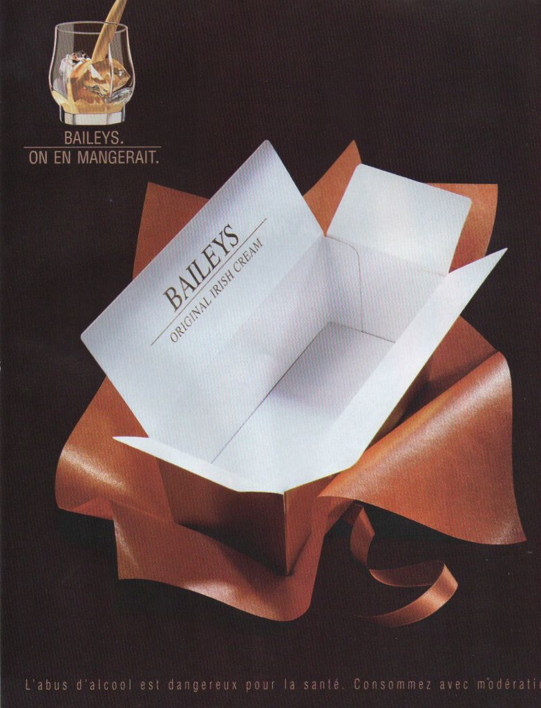 Publicité Baileys - On en mangerait - Agence J Walter Thompson - 2002 -  Mignonnettes - 3