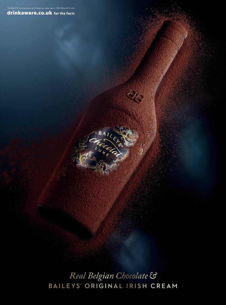 Publicité Baileys - Chocolat -Real Belgium Chocolate- Agence 101 - Londres - 2013
