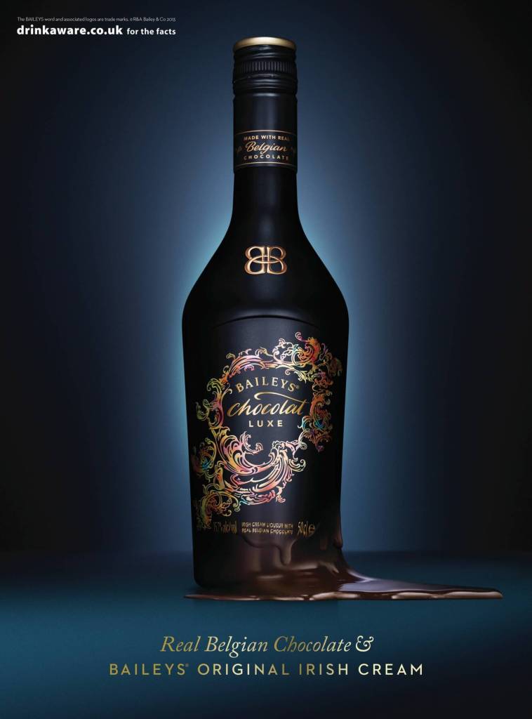 Publicité Baileys - Chocolat -Real Belgium Chocolate- Agence 101 - Londres - 2013