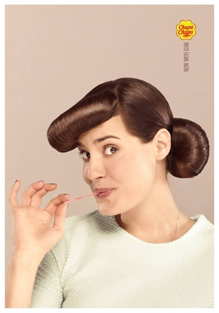 Publicité Chupa Chups - Gum - Femme - TBWA Barcelone - 2012