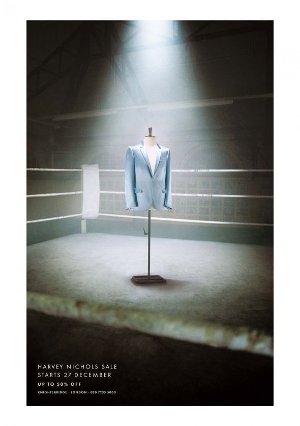 Publicité - Ads - Harvey Nichols - Ring - Veste