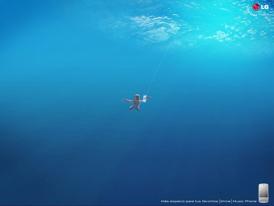 Publicité LG -  LG Fusic Music Phone - Nirvana - Nevermind