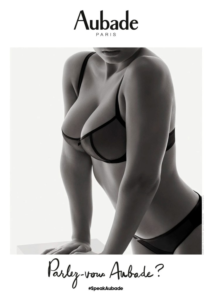 Publicité Aubade - Parlez vous Aubade - Agence Mazarine Mlle Noï - photographe Hervé Lewis