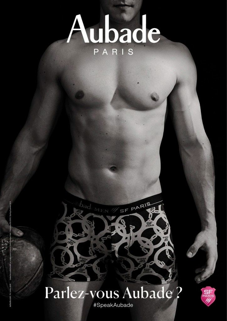 Publicité Aubade - Parlez vous Aubade - Agence Mazarine Mlle Noï - photographe Lucian Bor