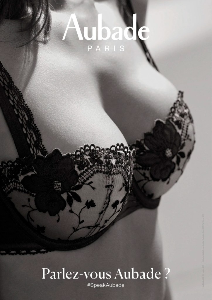 Publicité Aubade - Parlez vous Aubade - Agence Mazarine Mlle Noï - photographe Lucian Bor