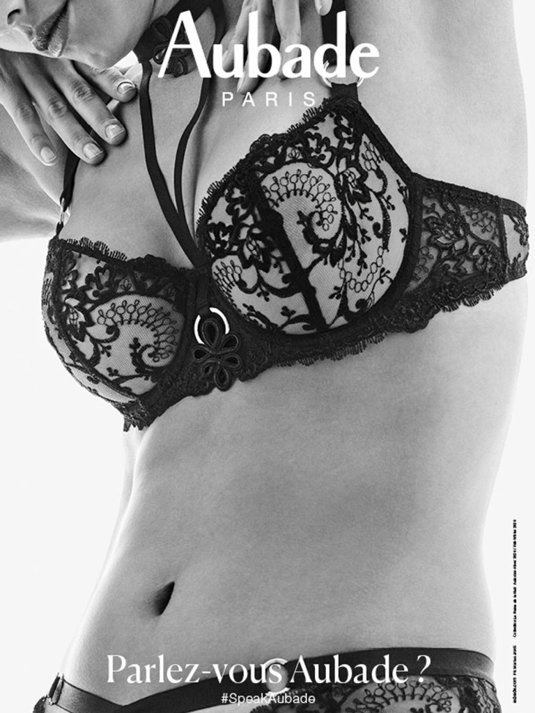 Publicité Aubade - Parlez vous Aubade - Agence Mazarine Mlle Noï - photographe Markus Jans