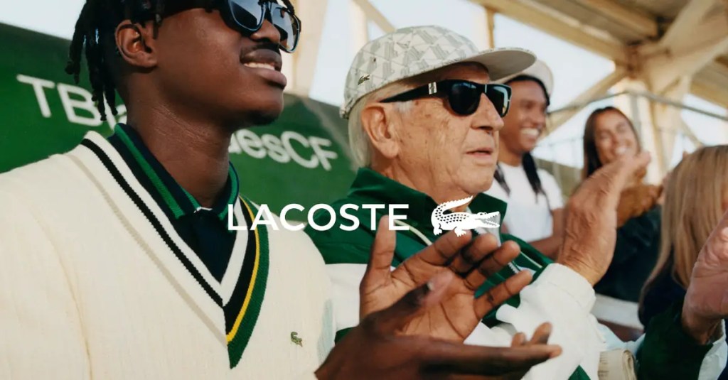 Publicité Lacoste - Rencontres inattendues - Jeune homme - Grand-père - BETC - 2022
