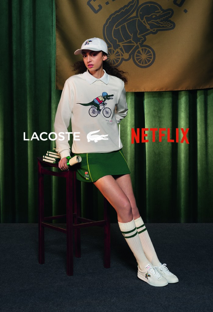 Publicité Lacoste - Collaboration Netflix- Séries - Agence BETC - Sex Education - 2023