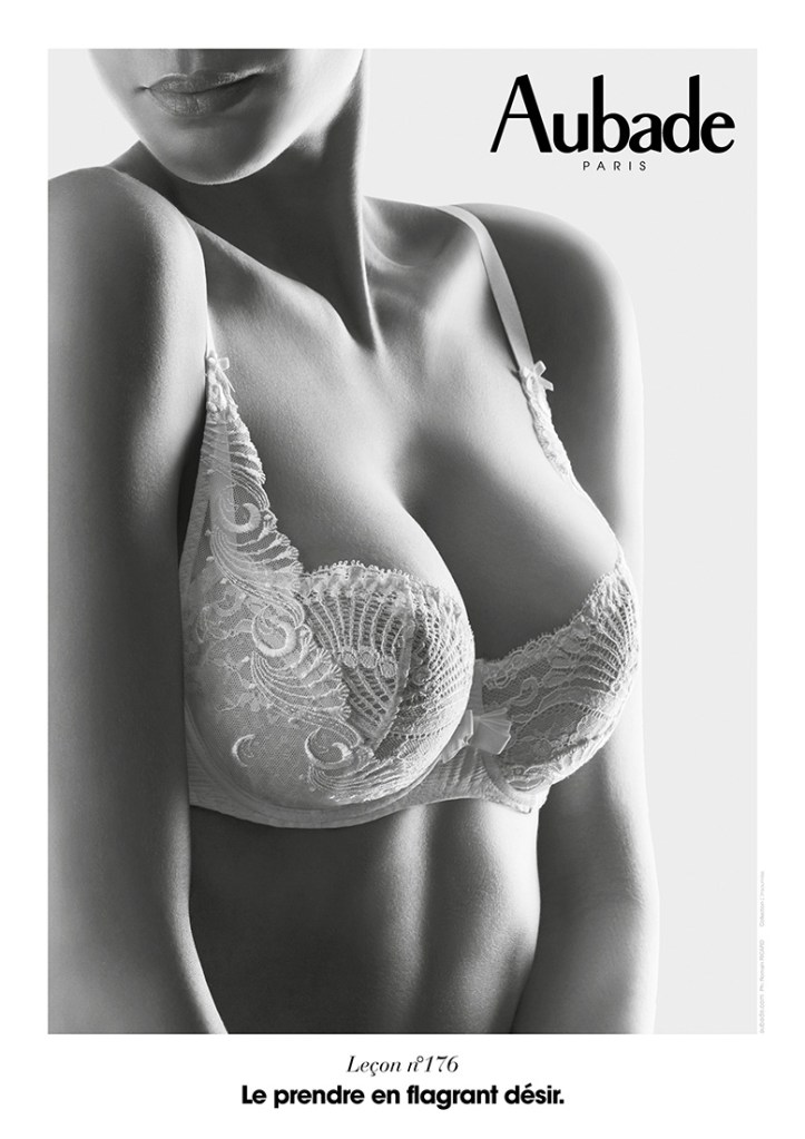 Publicité Aubade - Les leçons - Romain Ricard - Agence Carlin - Leçon n°176 - Le prendre en flagrant désir