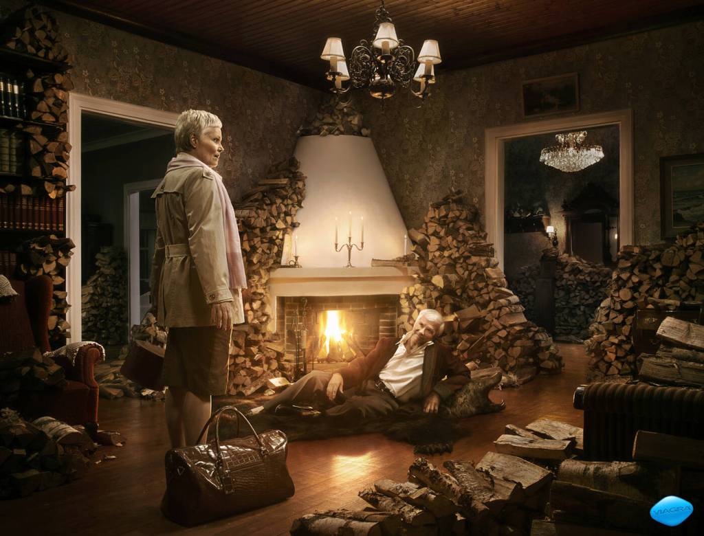 Publicité Viagra - Wood - Bois - Finlande - TBWA - 2009