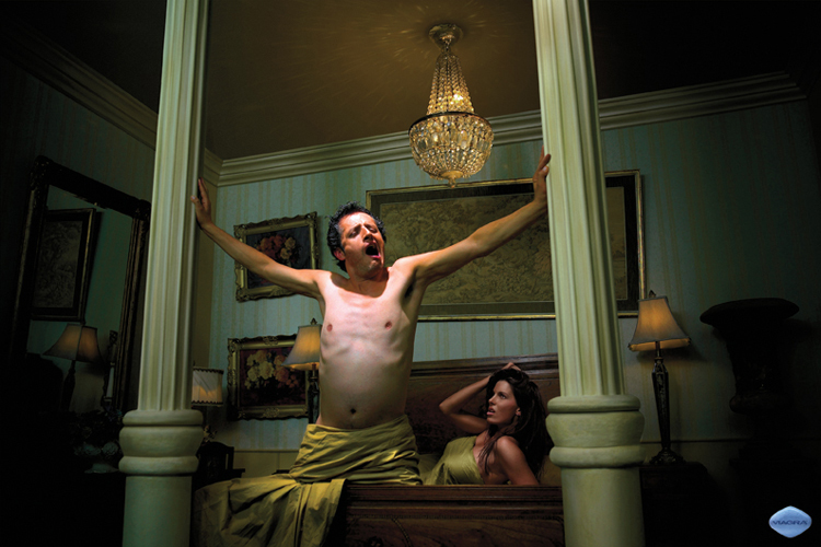 Publicité Viagra - Héros - Samson - Mexique - 2006
