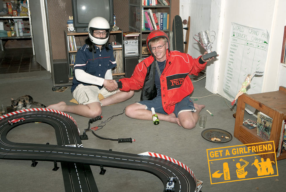 Publicité Axe - Get a girlfriend - Agence Lowe&Bull - Afrique du sud - 2006 - Circuits électriques 