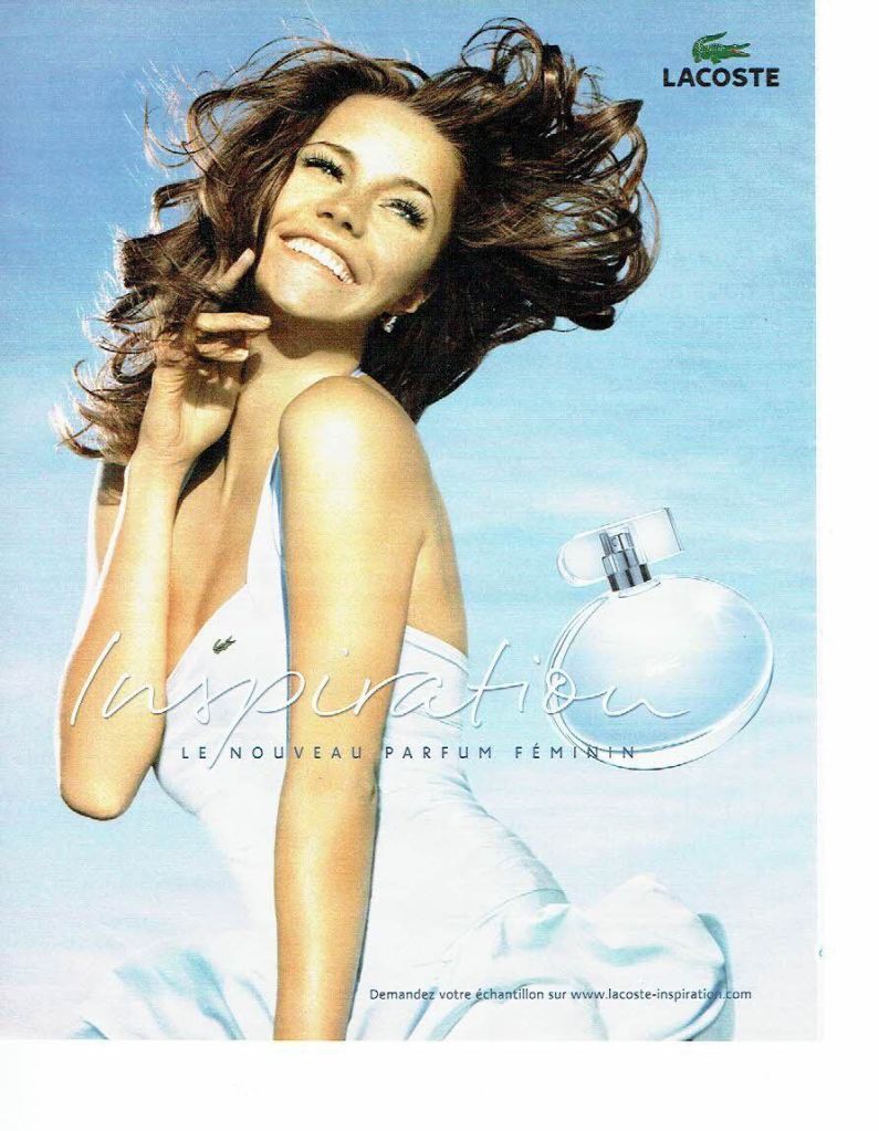 Publicité Lacoste - Parfum - Inspiration - Femme - 2006