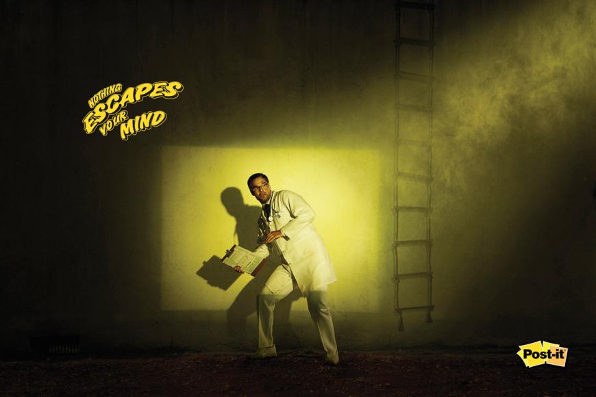 Publicité Post-it - Nothing escapes your memory - Rien n'échappe à votre mémoire - Rendez-vous médical - Projecteur - Brésil - 2011
